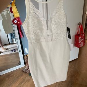 Lulus White Mini Dress XS